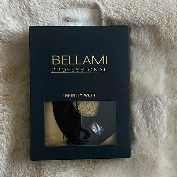 Bellami Professional / Infinity Weft  Jet Black #1 / 16" - Picture 1 of 4